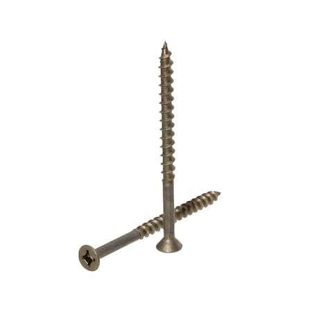 Creative Products 500 Pack - 8 x 2 1/2in Flat Quad 2/3 Deep Thread Plain SP-8212FQ23DTP-500